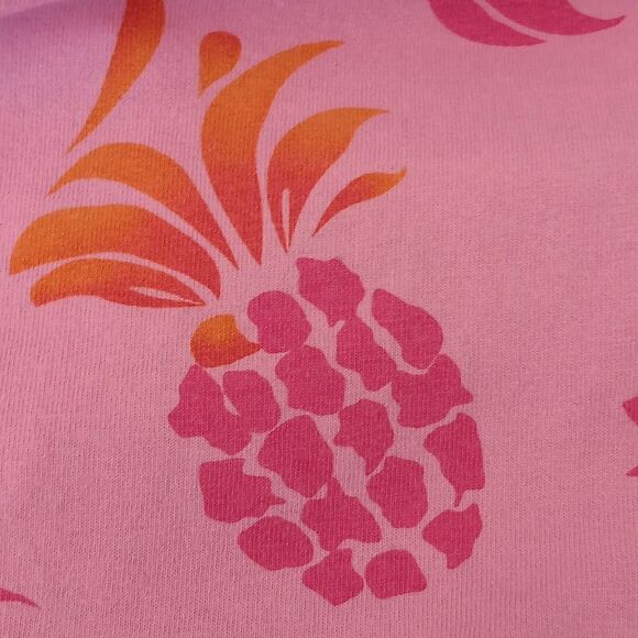 Red Ginger Cotton Stuff Shift Dress. Coastal Beachy - Picture 10 of 11